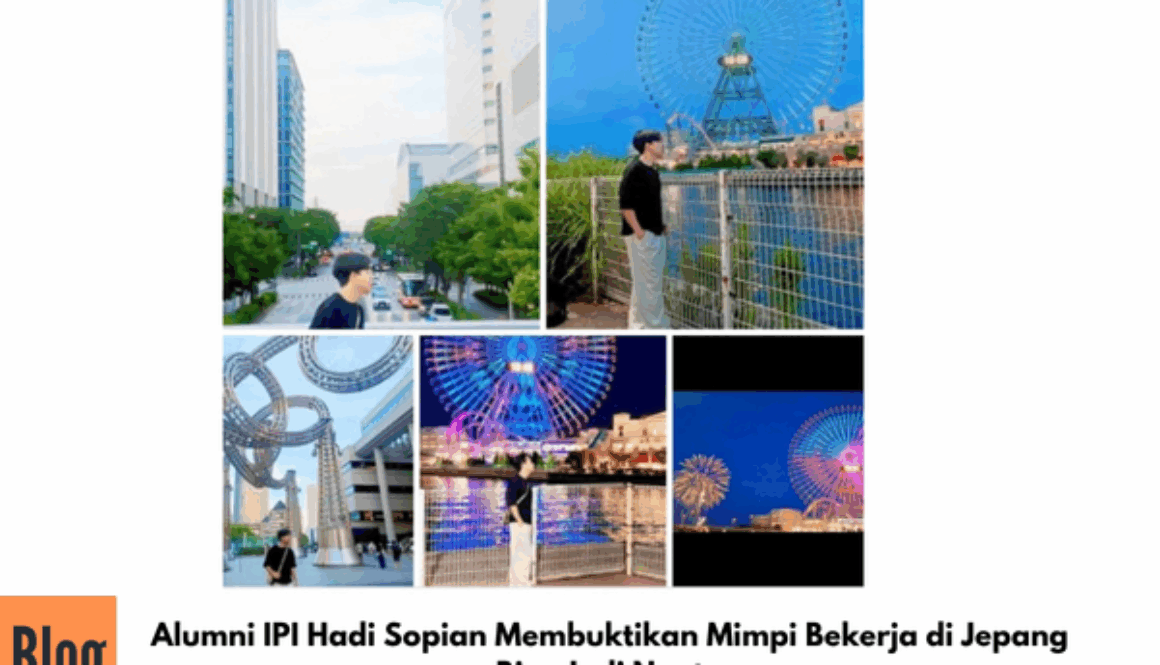Alumni IPI Hadi Sopian Membuktikan Mimpi Bekerja di Jepang Bisa Jadi Nyata