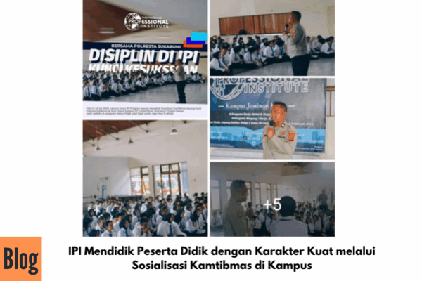 IPI Mendidik Peserta Didik dengan Karakter Kuat melalui Sosialisasi Kamtibmas di Kampus