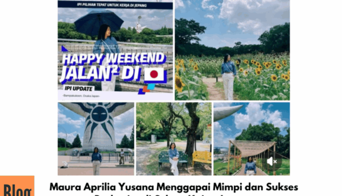 Maura Aprilia Yusana Menggapai Mimpi dan Sukses Berkarier di Sektor Kaigo Jepang