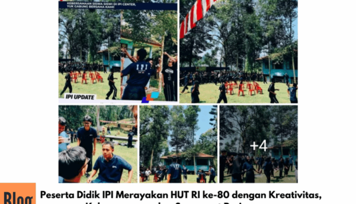 Peserta Didik IPI Merayakan HUT RI ke-80 dengan Kreativitas, Kebersamaan, dan Semangat Perjuangan
