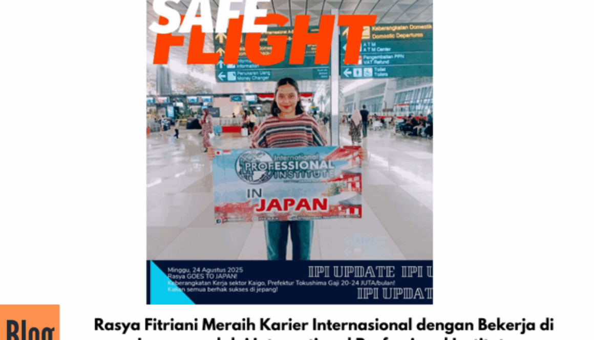 Rasya Fitriani Meraih Karier Internasional dengan Bekerja di Jepang melalui International Professional Institute