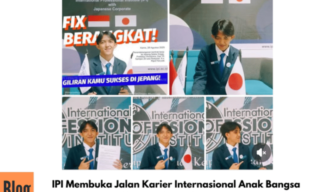 IPI Membuka Jalan Karier Internasional Anak Bangsa Melalui Kontrak Kerja Resmi di Jepang