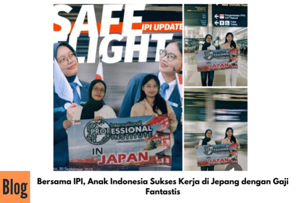 Bersama IPI, Anak Indonesia Sukses Kerja di Jepang dengan Gaji Fantastis