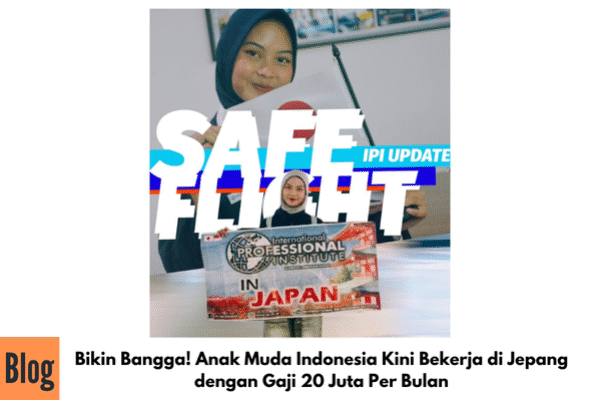 Bikin Bangga! Anak Muda Indonesia Kini Bekerja di Jepang dengan Gaji 20 Juta Per Bulan