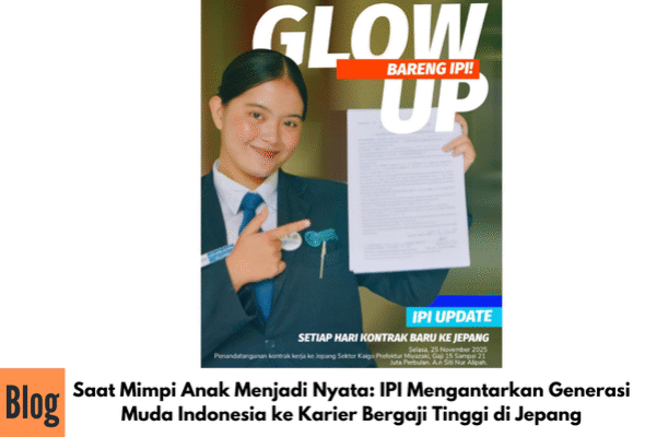Saat Mimpi Anak Menjadi Nyata: IPI Mengantarkan Generasi Muda Indonesia ke Karier Bergaji Tinggi di Jepang