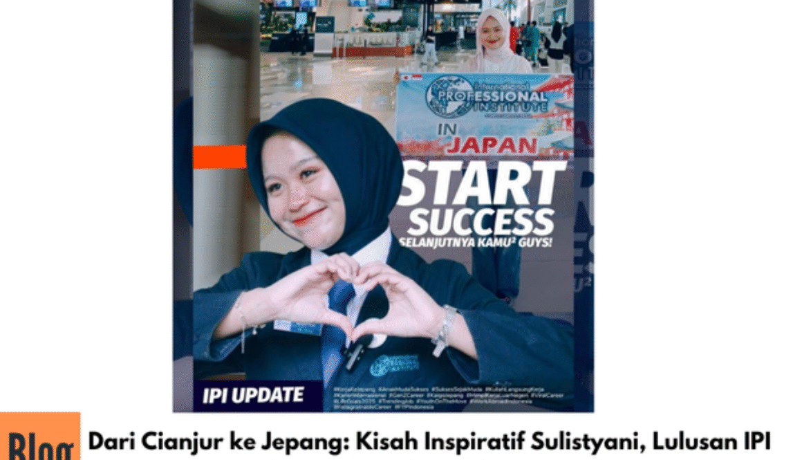 Dari Cianjur ke Jepang: Kisah Inspiratif Sulistyani, Lulusan IPI yang Sukses Raih Gaji 20 Juta per Bulan