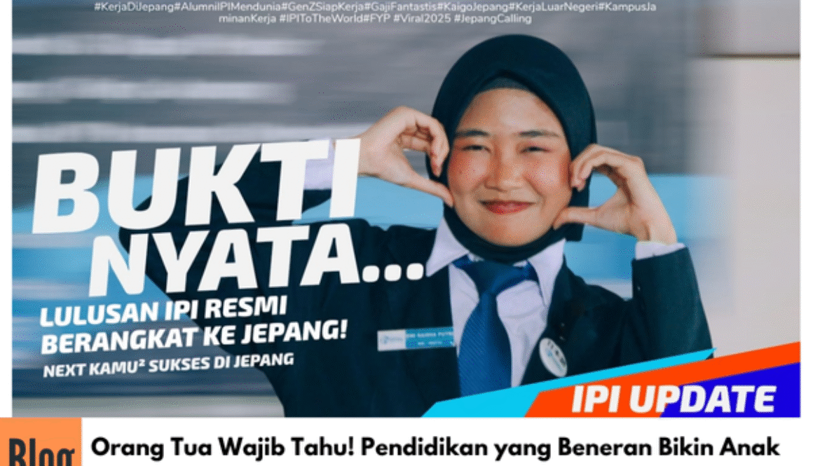 Orang Tua Wajib Tahu! Pendidikan yang Beneran Bikin Anak Kerja di Jepang