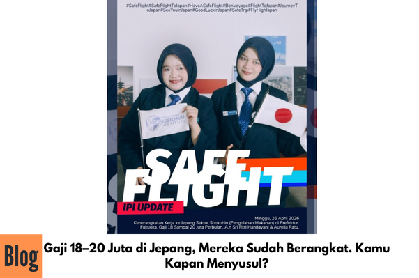 Gaji 18–20 Juta di Jepang, Mereka Sudah Berangkat. Kamu Kapan Menyusul?