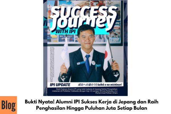 Bukti Nyata Alumni IPI Sukses Berkarier di Jepang Sektor Pengolahan Makanan
