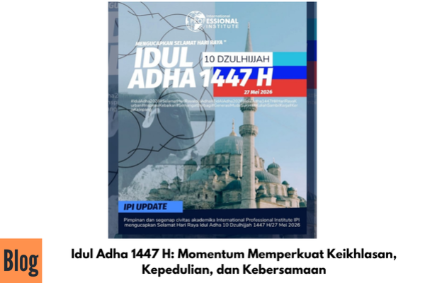 Idul Adha 1447 H: Momentum Memperkuat Keikhlasan, Kepedulian, dan Kebersamaan
