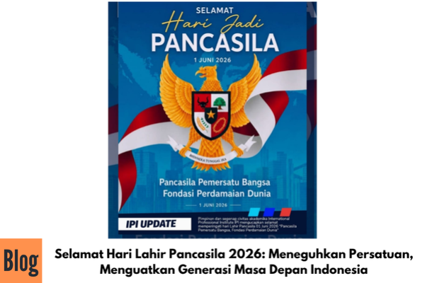 Selamat Hari Lahir Pancasila 2026: Meneguhkan Persatuan, Menguatkan Generasi Masa Depan Indonesia