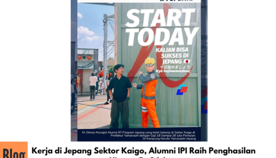 Kerja di Jepang Sektor Kaigo, Alumni IPI Raih Penghasilan Hingga Rp26 Juta