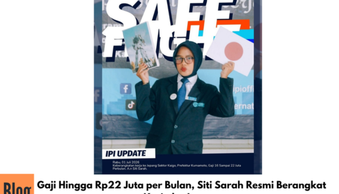 Gaji Hingga Rp22 Juta per Bulan, Siti Sarah Resmi Berangkat Kerja ke Jepang