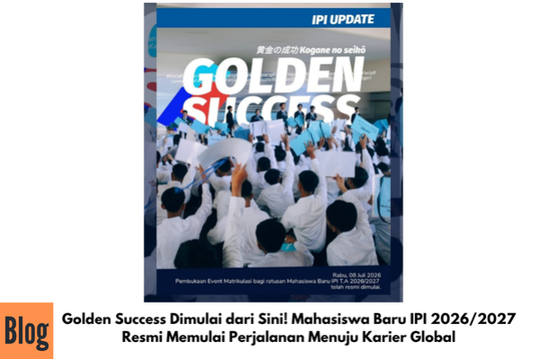 Golden Success Dimulai dari Sini! Mahasiswa Baru IPI 2026/2027 Resmi Memulai Perjalanan Menuju Karier Global