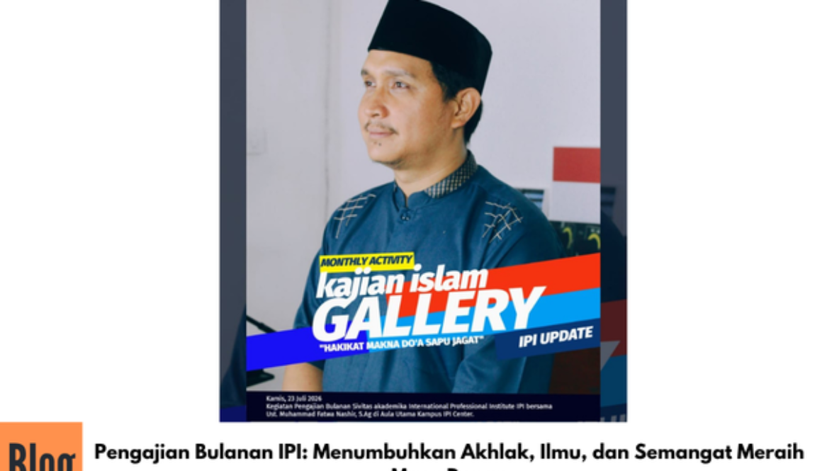 Pengajian Bulanan IPI: Menumbuhkan Akhlak, Ilmu, dan Semangat Meraih Masa Depan