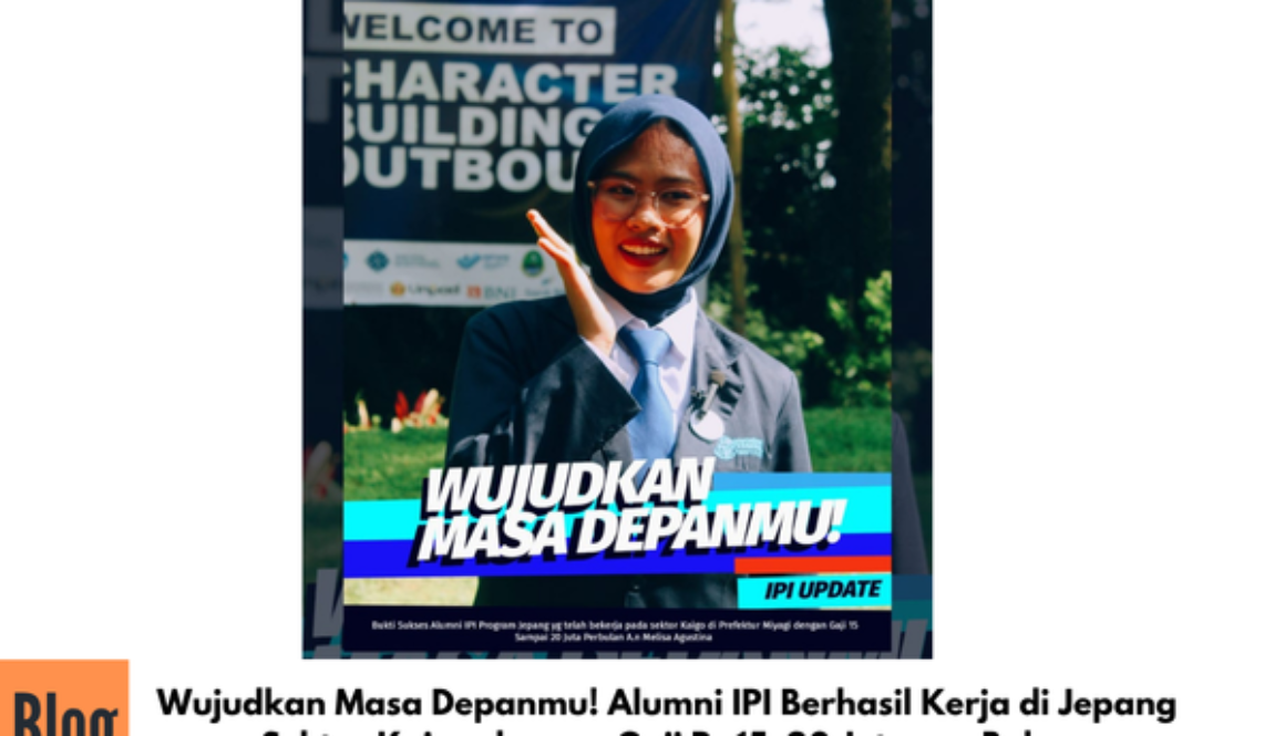 Wujudkan Masa Depanmu! Alumni IPI Berhasil Kerja di Jepang Sektor Kaigo dengan Gaji Rp15–20 Juta per Bulan