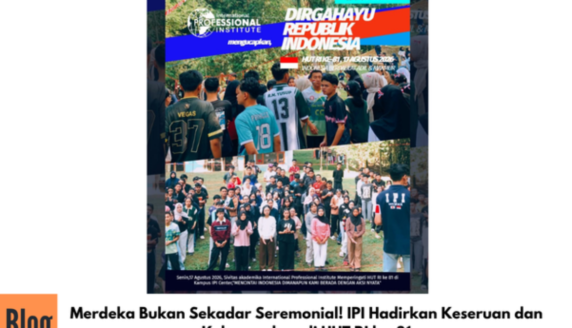 Merdeka Bukan Sekadar Seremonial! IPI Hadirkan Keseruan dan Kekompakan di HUT RI ke-81